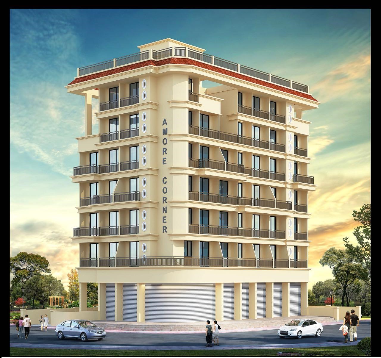 Ongoing residential project under construction